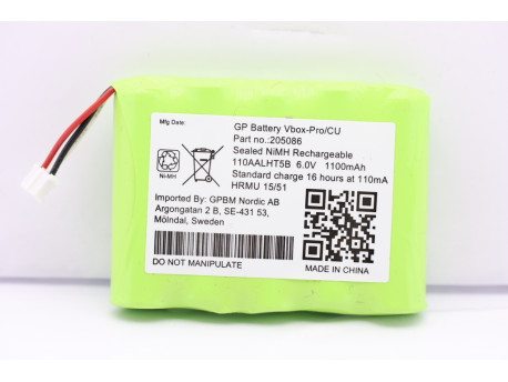 batterie NiMh 6 volts 1.1 Ah