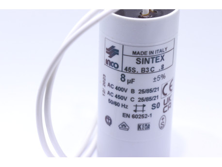 condensateur 8 µF pour moteur portail FAAC