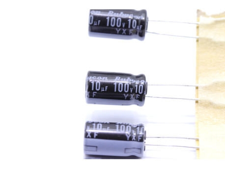 condensateur électrolytique 10uF 100volts radial