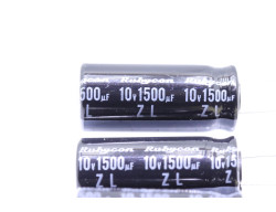 condensateur électrolytique 1500uF 10volts radial