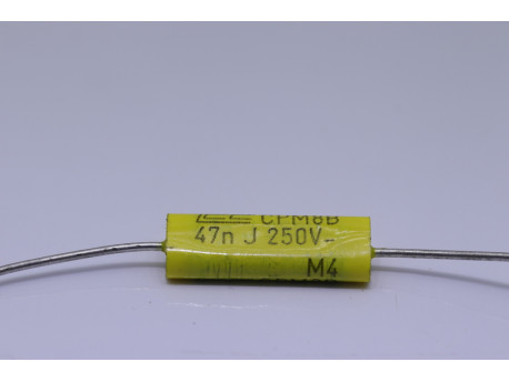 condensateur polyester film métallisé 47nF 250 volts