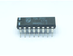 TDA2582 circuit de contrôle alimentation signal vidéo horizontal