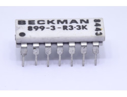 réseau de 7 résistances 3.3 kΩ 899-3-R3.3K