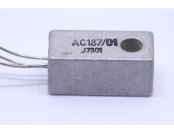transistor npn germanium AC187/01