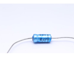 condensateur électrolytique 6.4uF 25volts axial
