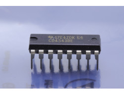circuit décodeur bcd 7 segments CD4543BE